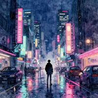 Melancholijny cyberpunk