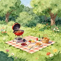 Picknick på första maj