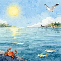 Animali della spiaggia