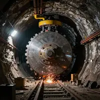 Construction de métro