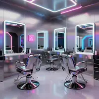 Salone retro-futurista