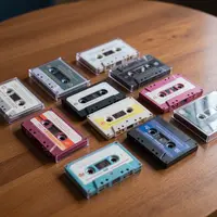 Vintage-Audiokassetten