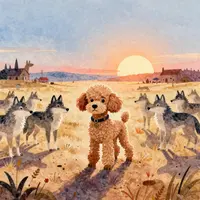 Dog And Wolves