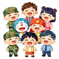Ilustrações felizes