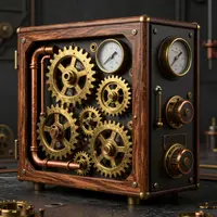 Steampunk PC-Gehäuse