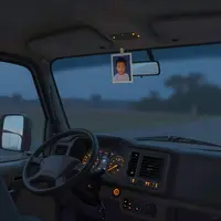 Vista cabina camion