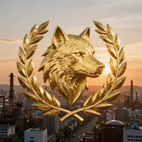 Fantasy emblém vlka