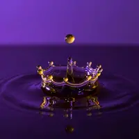 پاشش طلای مایع