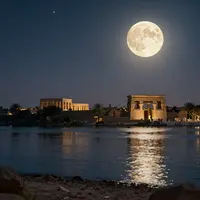 منظره شب مصر