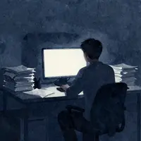 کار تا دیر وقت
