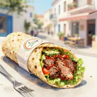 Ilustrasi shawarma