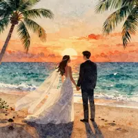 সৈকতে বিয়ে