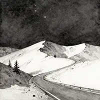 منظره کوهستانی مینیمالیست