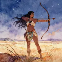 Amazonen-Krieger Kunst