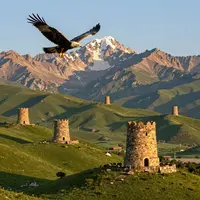 Peisaje Ingușetia
