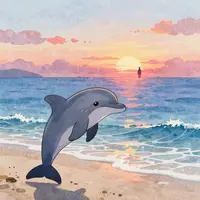 Samotny delfin