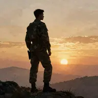 مرد جوان شجاع