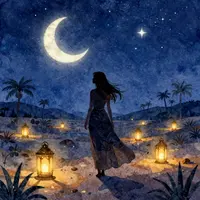 واحة السماء الليلية