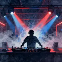 DJ silhouette