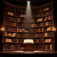 Scenografia biblioteca