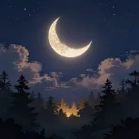 لوری رات کا منظر