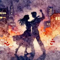 رقص پاییزی عاشقانه