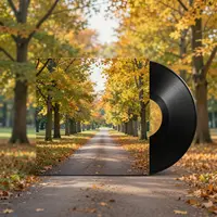 پس‌زمینه صفحه گرامافون
