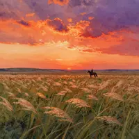 Steppe Sunset