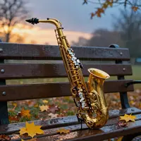 Scene di parco autunnale