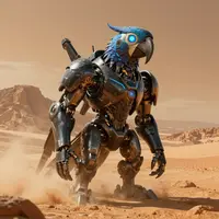 Mechanische papegaai