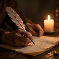 Candlelight Writing