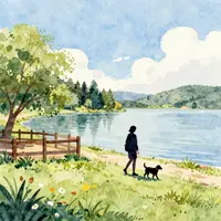 Sommerszenen am See