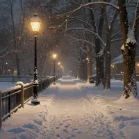 Nostalgische Winterkunst