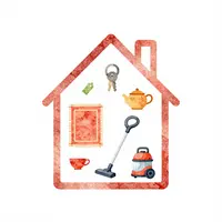 Acquerello casa clipart