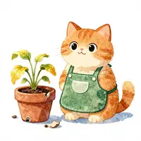 Arte divertente di gatto