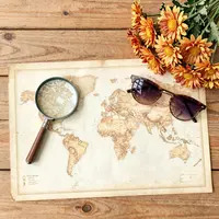 چیدمان مسطح سفر وینتیج