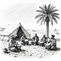 هنر اردوگاه بیابانی