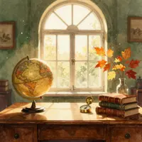صحنه مطالعه آبرنگ