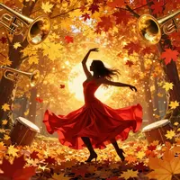 هنر پاییزی آتشین