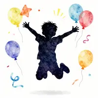 شادی دوران کودکی