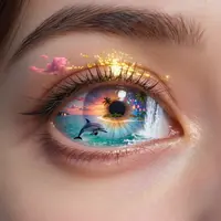 Surrealistické oční umění