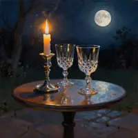 Cenas à luz de velas