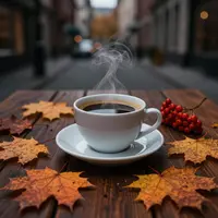 قهوه پاییزی