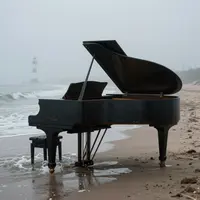 Piano melankolik