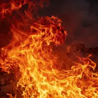 Огненная абстракция