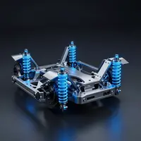 未来的な車のサスペンション