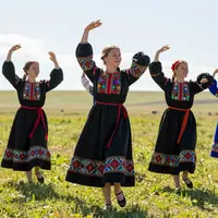 رقص در مزرعه تابستانی