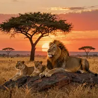 Fierté de lions