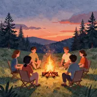 शाम का सूर्यास्त