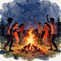 Танцующие друзья